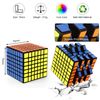 ROXENDA Speed Cube, Original Speed Cube Super-Durable Sticker with Vivid Colors (7x7x7)