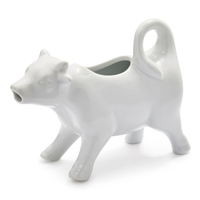 Sur La Table Porcelain Cow Creamer, White