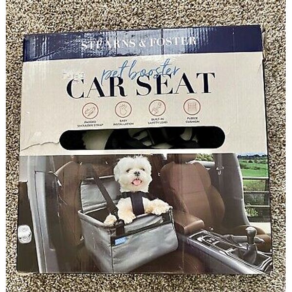 Pet Travel Safety Carry Pet Dog Booster Seat Car Seat Cover Pad Mat Waterproof