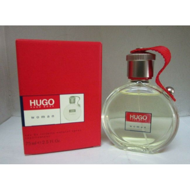 HUGO WOMAN BY HUGO BOSS Eau De Toilette Spray 2.5 oz/75 ml ORIGINAL