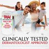 2-PACK Thai Crystal Deodorant Salt Stone - Clinically Tested, Dermatologist Approved - Natural Unscented Aluminum-Free for Women Men & Teens