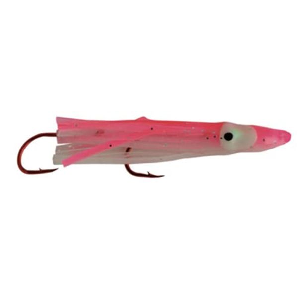 P-Line PMRS-06 Mini Reaction Squid, Pink Glow, 1.5"