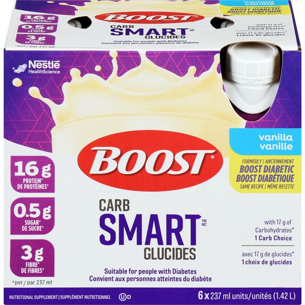 Nestle Health Science BOOST CarbSmart Vanilla Nutritional Supplement