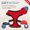 Puppia Soft Harness, S, Brown