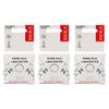 RADIUS Natural Unscented Silk Dental Floss 33 Yards Compostable Non-Toxic Oral Care & Designed to Help Fight Plaque Clear - Pack of 3