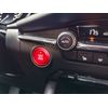 Xotic Tech Keyless Engine Push Start Button Surrounding Ring Trim Red Aluminum Alloy Compatible with Mazda 3 2020-up
