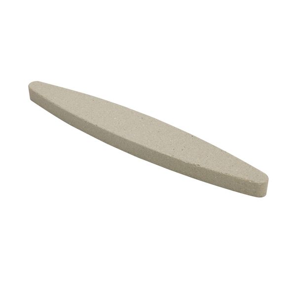 IHIGOGOFA Sharpening Stone 230 mm (9''), 180 Grit Oval Whetstone for Sharpening Knives, Knife Sharpener Stone for Garden Tools Kitchen Knives Chisels Axes Beige