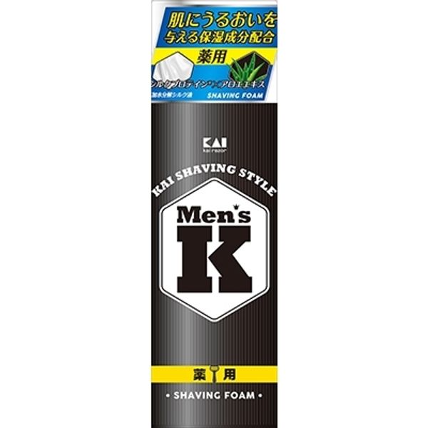 MENS silk protein medicated shaving<br><br> [Cancellation/change/return not possible]