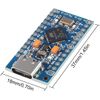 DUBEUYEW 2Pcs Pro Micro Module Board with 32U4 5V/16MHz microcontroller For Arduino, with USB Type-c