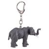 Mojo Wildlife Key Ring Elephant - 387494, Grey