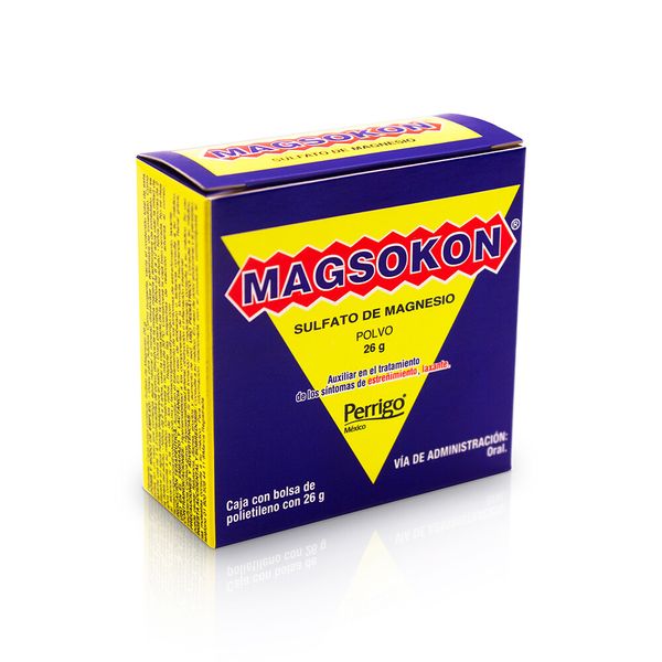 Magsokon Magnesium Sulfate Powder Original Laxative 26g