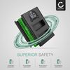 CELLONIC Smart & Fast LP-E10 Dual Charger compatible with LC-E10 Charging Cable USB Power Supply
