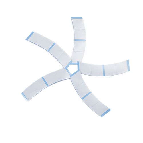 Walker Tape 72 Tabs Mini Strips Ultra Hold Tape Minis Adhesive Walker Tape Double-Sided Tape Strips for Lace Wigs & Toupees