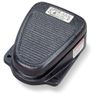 Linemaster 632-DA Clipper Foot Switch, Electrical, Single Pedal, Maintained, SPDT, Single Stage, No Guard, Black