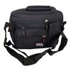 Lorenz Men's 2 Compartment Travel Gadget Multi function Bag 21 x 25 x 9 cms - Black