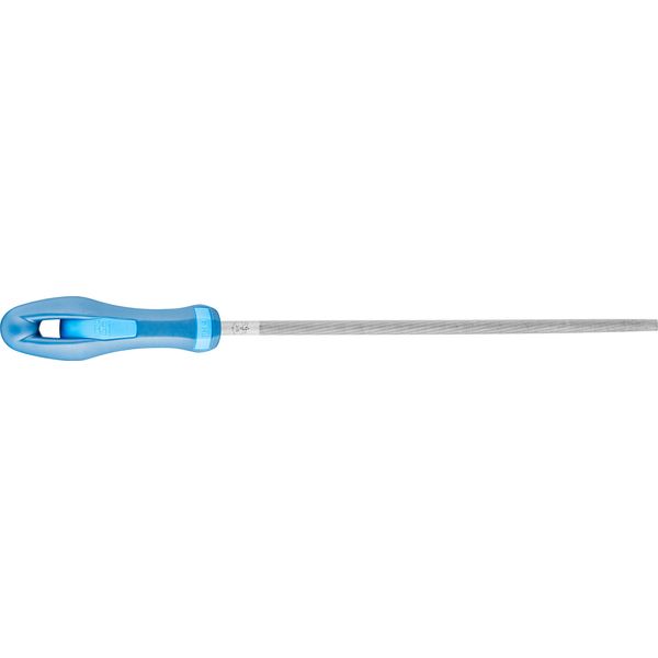 8" Round File - DIY Packaged Smooth Cut, with Handle