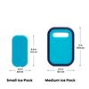 Hydro Flask Ice Pack - Accessory Reusable Freezer - Refreezable, BPA-Free, Non-Toxic