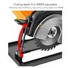 Angle Grinder Protective Cover, Adjustable Angle Grinder Stand Cutting Bracket Guard Protector for 100 to 125mm Angle Mill (Set 5)