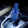 Shift Knob Adapter, Adapter for Non Threaded, Universal Car Shift Knob Adapter for Non Threaded Shifters M12 x1.25(Blue)
