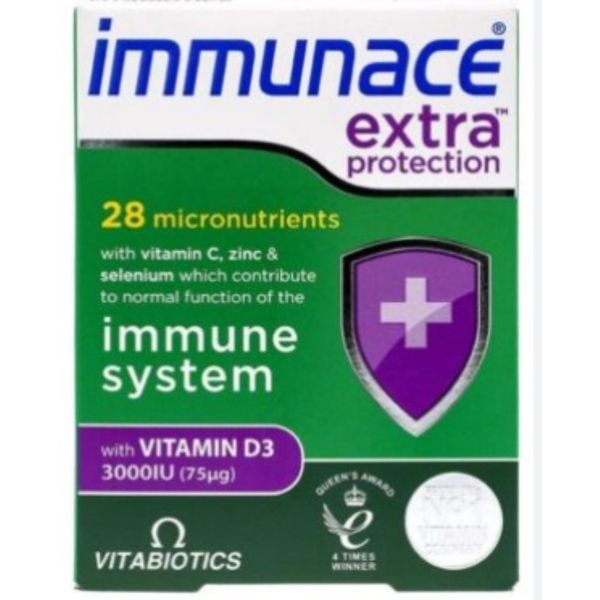 Vitabiotics Immunace Extra Protection Tablets 30s