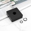 eMagTech 1 Set Impact Wrench Retaining Ring Kit 3/8 Impact Socket Retaining O-Ring Compatible with Milwaukee 0.32x0.05 Inch Black