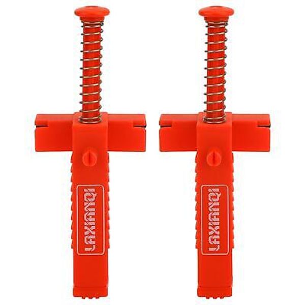 2PC Red Brick Liner Plumber Leveling Measuring Tool for DIY Home Improvement