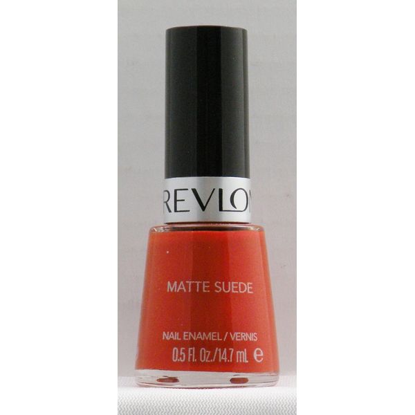 Revlon Nail Polish Matte Suede - 507 Fire Fox