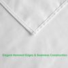 Damask  fabric Shower Curtain includes 12 metal rings