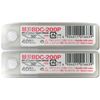 NT NT Cutter Replacement Blade BDC-200P (40 Pieces) x 2 Piece Set