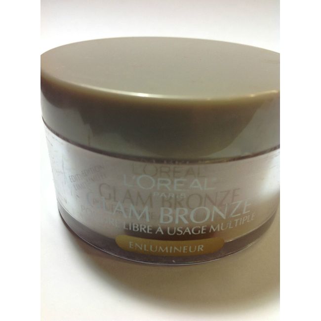 L'OREAL GLAM BRONZE ALL OVER LOOSE POWDER HIGHLIGHTER ( Riviera Riche ) NEW.