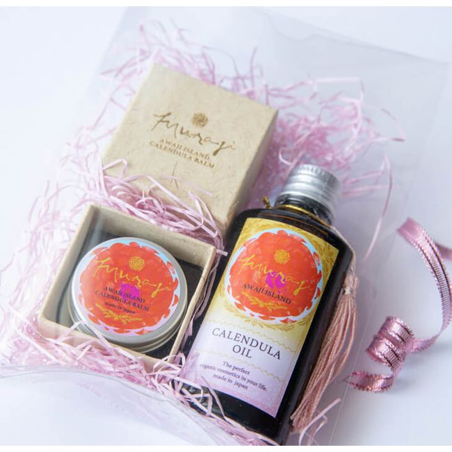 [Hometown Tax] [For Gift] Awaji Island Calendula Balm &amp; Oil Muraji