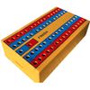 Misc Small Plastic Travel Cribbage Board Complete with Pegs - Foldable 18cm by 5cm by 1.5cm