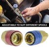 2 A/C Automotive Refrigerant Air Conditioning High & Low Quick Connector Coupler