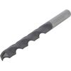 10 pcs Solid Carbide Drill Bits, Jobber Length, 3/16" Drill Diameter, 118° Point Angle, TiAlN Coated