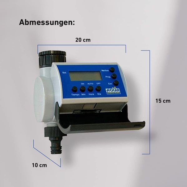 Aquacenter Bewässerungscomputer Aquacont, LCD-Display