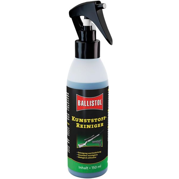 BALLISTOL 23383 Plastic Cleaner 150 ml - Weapon Care for Long and Short Guns, Gun Case, Gun Bags