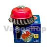 6x cup brush 85 mm M14 Knotted Wire Brush