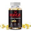Maca Root Capsules 10000mg, Peruvian Maca Extract for Men & Women 240 Capsules