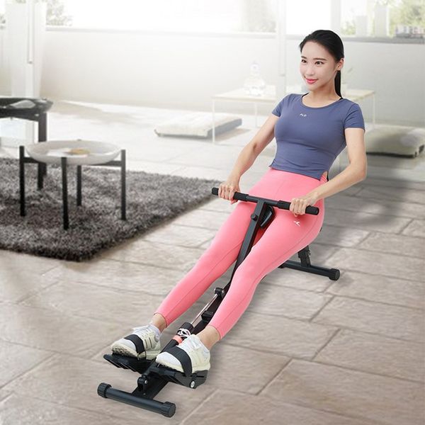 Hydraulic rowing machine for home use Full body exercise (muscular & aerobic), hydraulic rowing machine, optional