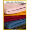 Occulto Leather Patch Winter Beanie Hat -