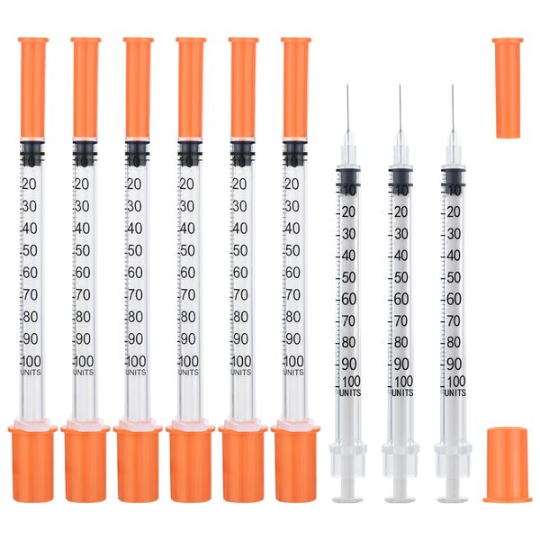 20 pack 1ml Dispensing Measuring Tool with 30G (13mm long),Multiple Uses Laboratory Accessories, Individually Wrapped