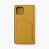 FARO Folio Smartphone Case Calma Folio Case for iPhone 15, mustard