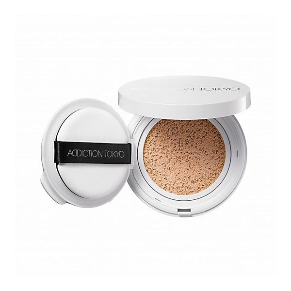 Addiction Skin Care UV Touch Up Cushion (Refill) #003 Fresh Apricot Sunscreen & Makeup Base