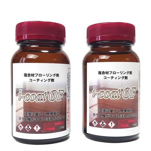 Cleaning Sommelier i-coat OF Composite Flooring Coating Agent (7.1 oz (200 g), For 3.1 - 72.8 sq ft (10 - 20 tatami mats)