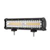AUXBEAM 12 inch 6 Modes White&Amber Flash Strobe LED Work Light Bar Driving Lamp