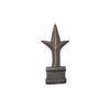 1/2" Finial Triad for Square Pipe Gate Fence Ornamental
