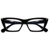 DOOViC Blue Light Blocking Reading Glasses 2.25 Women Cat Eye Black Frame Computer Readers