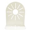 Surveillance Dome Camera Wall Mount Bracket L-Shaped Mounting Bracket (Universal Hole, 6-inch Type) [White]