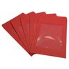 PATIKIL Full Face Window Envelopes 10 Pack A4 Clear Single Sided for Mailing Statement Photos Catalogs, Red