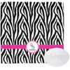 YouCustomizeIt Personalized Zebra Washcloth
